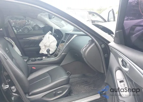 2014 Infiniti Q50 Premium/Sport z USA, uszkodzony, nr VIN JN1BV7AR5EM704889